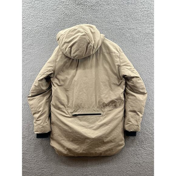 Snow Peak Pullover Down Tan Jacket Size M Japan S USA - Picture 2 of 3